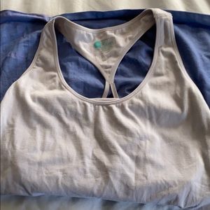 Purple Ombré Workout tank top